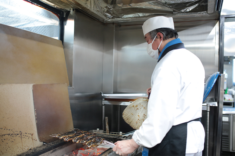 ご注文をいただいてから焼き上げます